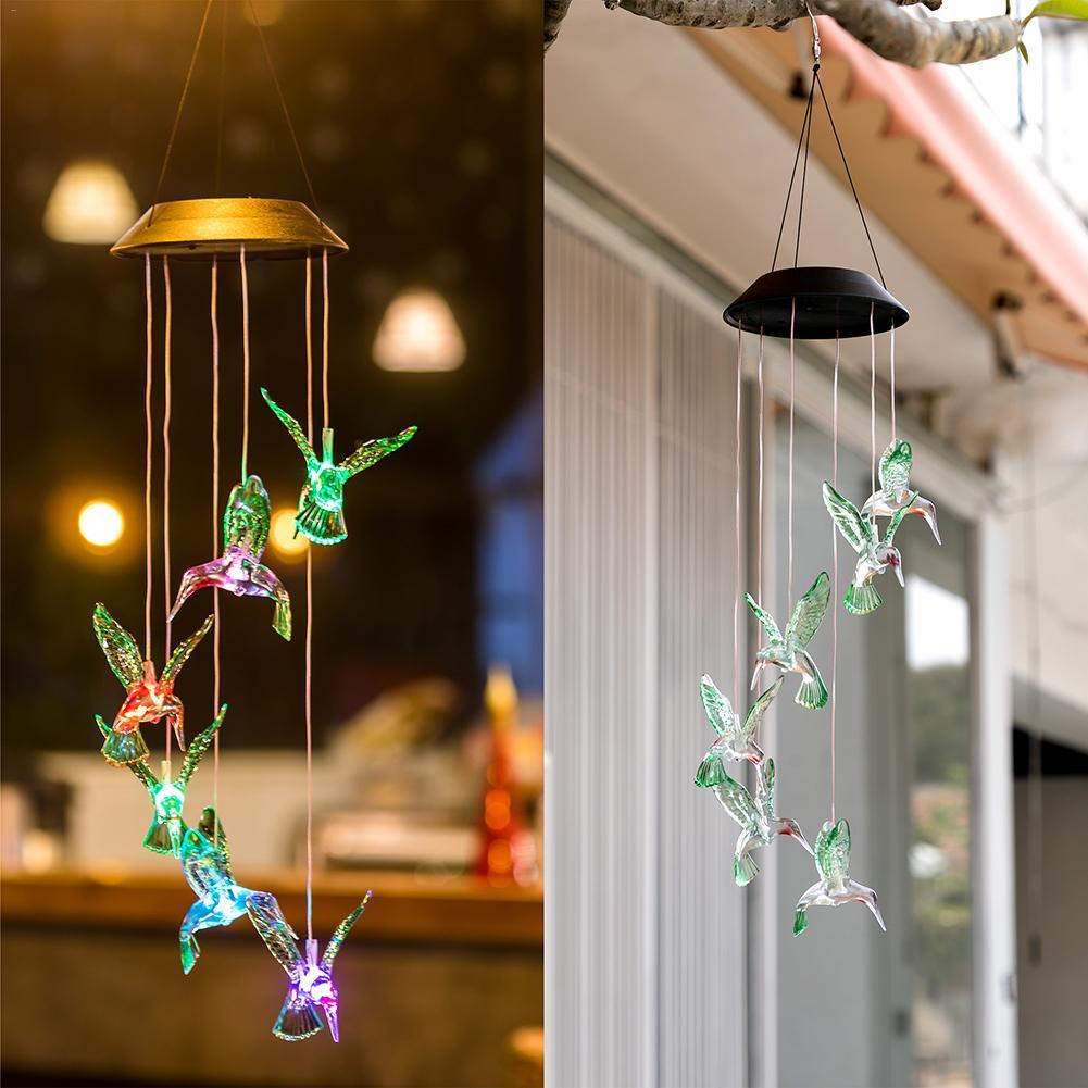 Kolibri LED-Windspiel