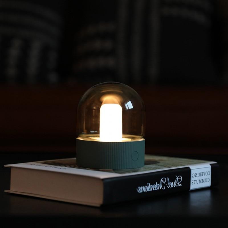 Asher - Glaskuppel-Schreibtischlampe