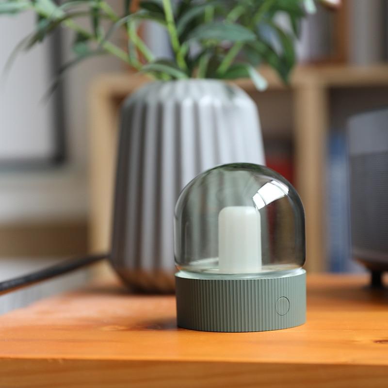 Asher - Glaskuppel-Schreibtischlampe