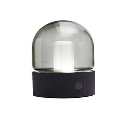 Asher - Glaskuppel-Schreibtischlampe